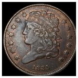 1835 Classic Head Half Cent CHOICE AU