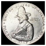 1920 Silver Pilgrim Half Dollar CLOSELY  UNCIRCUL