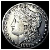 1885-CC Silver Morgan Dollar NEARLY UNCIRCULATED