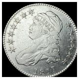 1817 Silver Capped Bust Half Dollar CLOSELY  UNCI