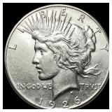1926-S Peace Silver Dollar CHOICE AU