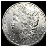 1891-S Silver Morgan Dollar UNCIRCULATED