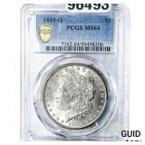 1885-O Morgan Silver Dollar PCGS MS64
