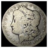 1891-CC Silver Morgan Dollar NICELY  CIRCULATED