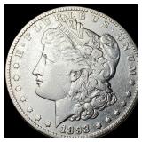 1893 Morgan Silver Dollar CLOSELY  UNCIRCULATED