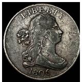 1806 Draped Bust Half Cent NEARLY UNCIRCULATED
