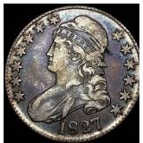 1827 Capped Bust Half Dollar LIGHTLY CIRCULATED