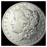 1897-O Silver Morgan Dollar NEARLY  UNCIRCULATED