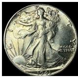 1941-D Silver Walking Liberty Half Dollar  UNCIRC