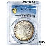 1885-O Morgan Silver Dollar PCGS MS62
