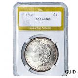 1896 Morgan Silver Dollar PGA MS66