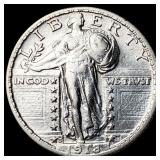 1918-S Silver Standing Liberty Quarter  CLOSELY U