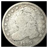 1835 Capped Bust Silver Half Dollar NICELY  CIRCU