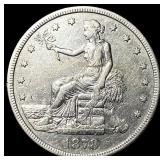 1878-S Silver Trade Dollar CLOSELY  UNCIRCULATED