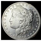 1893-O Silver Morgan Dollar CLOSELY  UNCIRCULATED