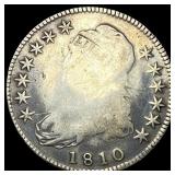 1810 Capped Bust Half Dollar NICELY  CIRCULATED