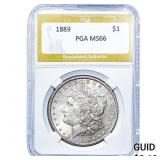 1889 Morgan Silver Dollar PGA MS66