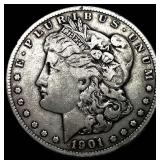 1901-S Silver Morgan Dollar LIGHTLY CIRCULATED