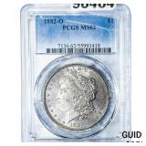 1882-O Morgan Silver Dollar PCGS MS63