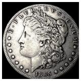 1885-S Silver Morgan Dollar NEARLY UNCIRCULATED