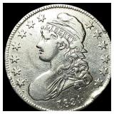 1834 Capped Bust Half Dollar NEARLY  UNCIRCULATED