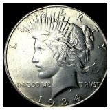 1934-D Peace Silver Dollar UNCIRCULATED