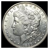 1899-S Silver Morgan Dollar CHOICE AU