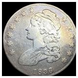 1836 Capped Bust Half Dollar LIGHTLY CIRCULATED