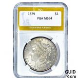 1879 Morgan Silver Dollar PGA MS64