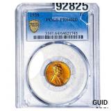 1938 Wheat Cent PCGS PR64 RD
