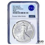 2021 Silver Eagle NGC MS70 PSS