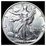 1936-S Silver Walking Liberty Half Dollar CLOSELY