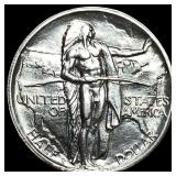 1926 Silver Oregon Trail Half Dollar GEM BU
