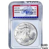 2012-S Silver Eagle IGS MS70