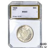 1920 Maine Half Dollar PGA MS65