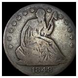 1848-O Silver Half Dollar NICELY CIRCULATED