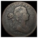 1801 Draped Bust Large Cent LIGHTLY CIRCULATED