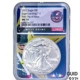 2021 Silver Eagle NGC MS70 Type 2