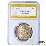 1936 Bridgeport Half Dollar PGA MS66+