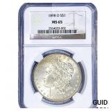 1898-O Morgan Silver Dollar NGC MS65