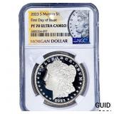 2023-S Morgan Silver Dollar NGC PF70 Ultra Cameo