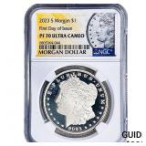 2023-S Morgan Silver Dollar NGC PF70 Ultra Cameo