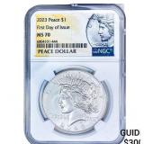 2023 Morgan Silver Dollar NGC MS70