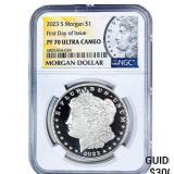 2023-S Morgan Silver Dollar NGC PF70 Ultra Cameo