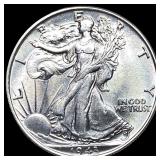1943 Silver Walking Liberty Half Dollar UNCIRCULAT