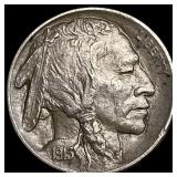 1915-D Nickel Five Cents (Buffalo) CHOICE AU
