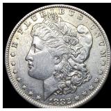 1882-S Silver Morgan Dollar CLOSELY UNCIRCULATED