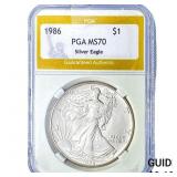 1986 Silver Eagle PGA MS70