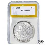 1903 Morgan Silver Dollar PGA MS63