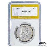 1954 Franklin Half Dollar PGA PR67